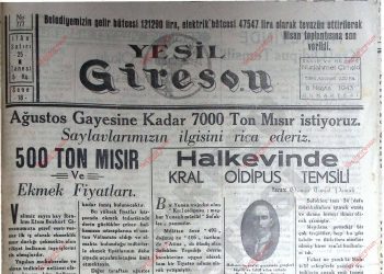 8 Mayıs 1943 – Sayı 777