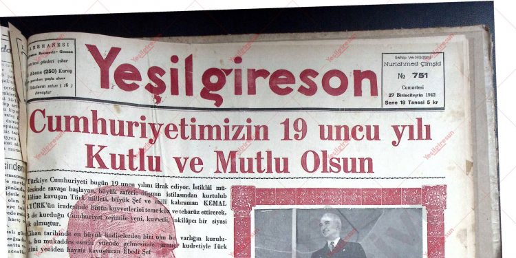 29 Ekim 1942 – Sayı 751
