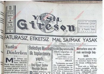 7 Kasım 1942 -Sayı 752