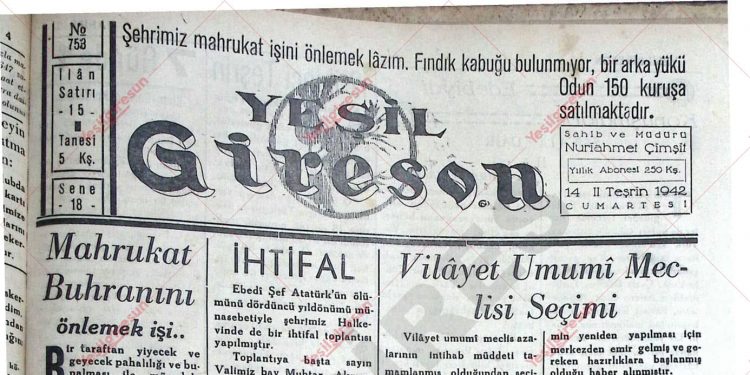 14 Kasım 1942 – Sayı 753