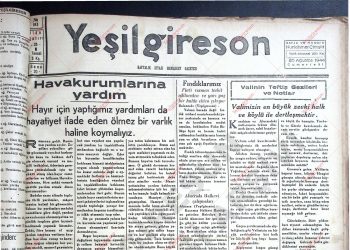 26 Ağustos 1944 – Sayı 843