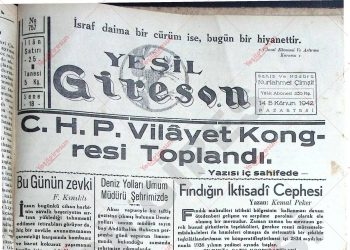 14 Aralık 1942 – Sayı 757