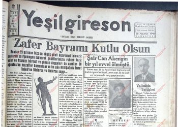 28 Ağustos 1943 – Sayı 793