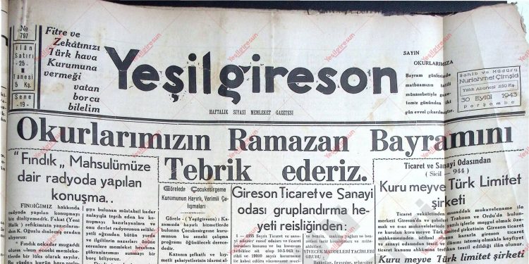 30 Eylül 1943 – Sayı 797