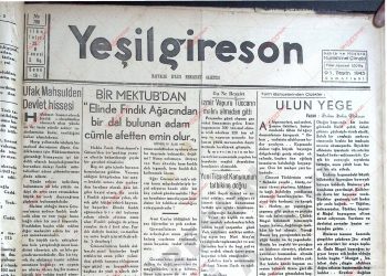 9 Ekim 1943 – Sayı 798