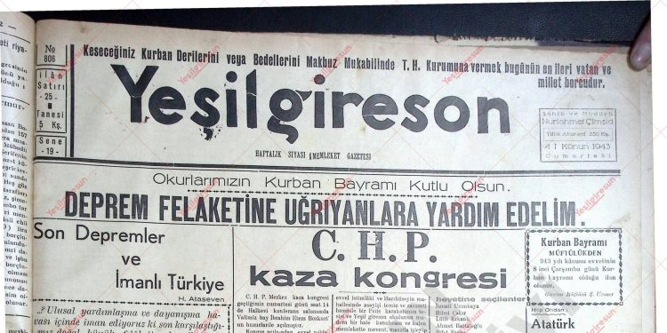 4 Aralık 1943 – Sayı 806