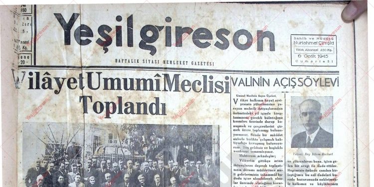 6 Ocak 1945 – Sayı 860