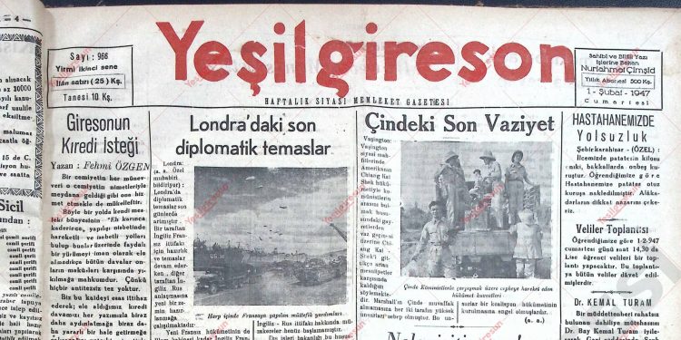 1 Şubat 1947 – Sayı 966