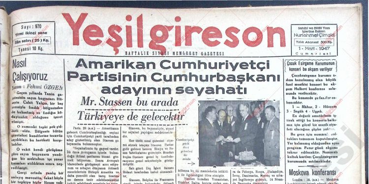 1 Mart 1947 – Sayı 970