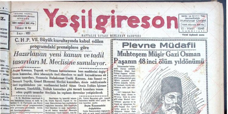 10 Nisan 1948 – Sayı 1027