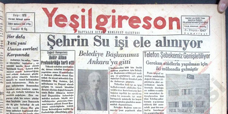 3 Mayıs 1947 – Sayı 979