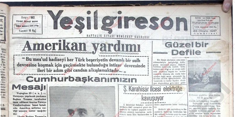 24 Mayıs 1947 – Sayı 982