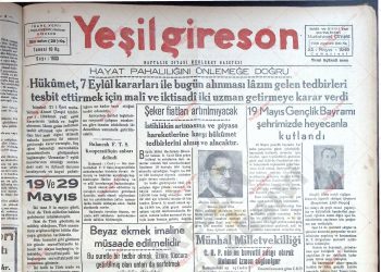 22 Mayıs 1948 – Sayı 1033