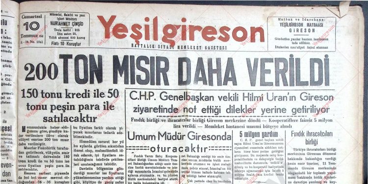 10 Temmuz 1948 – Sayı 1041