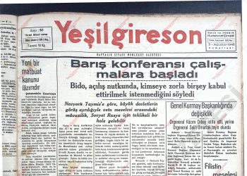 3 Ağustos 1946 – Sayı 941