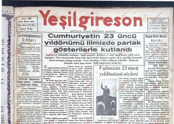 2 Kasım 1946 – Sayı 953
