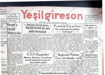 16 Kasım 1946 – Sayı 955