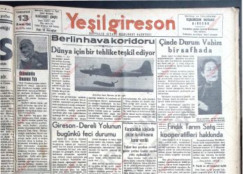 13 Kasım 1948 – Sayı 1058