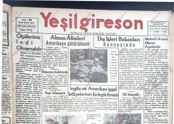 7 Aralık 1946 – Sayı 958