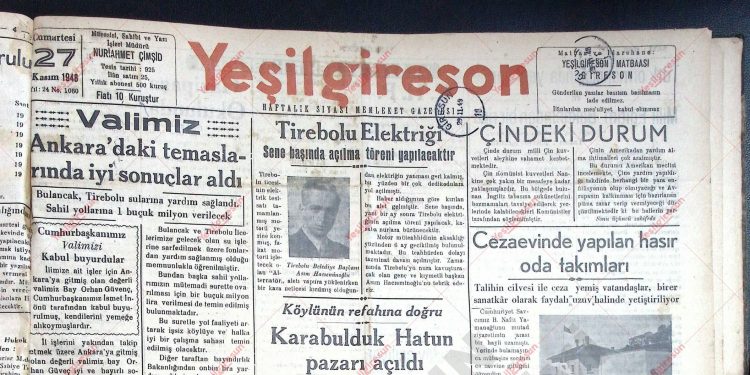 27 Kasım 1948 – Sayı 1060