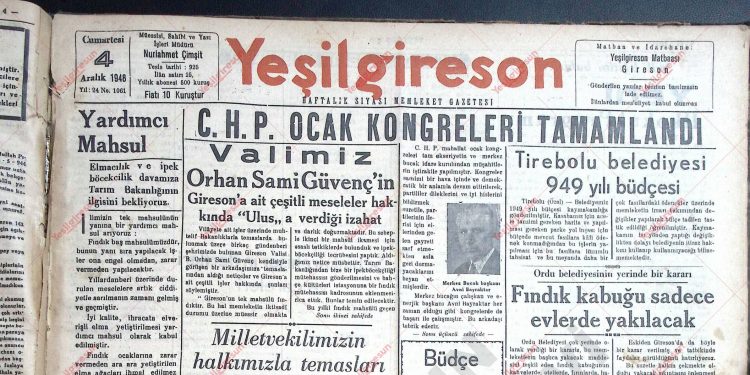 4 Aralık 1948 – Sayı 1061