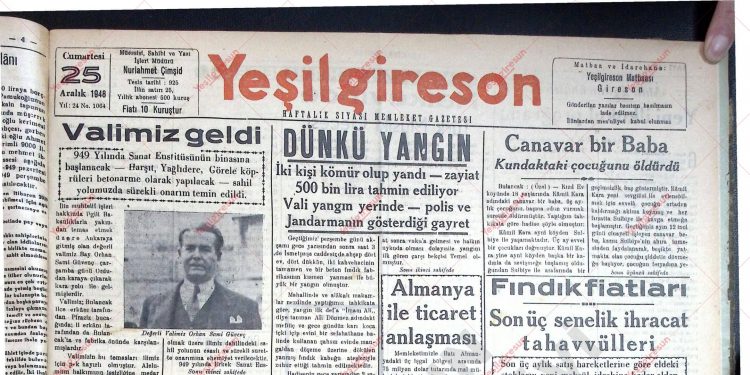 25 Aralık 1948 – Sayı 1064