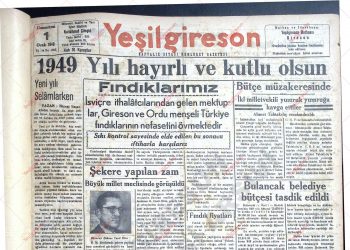 1 Ocak 1949 – Sayı 1065