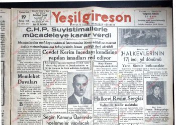19 Şubat 1949 – Sayı 1072