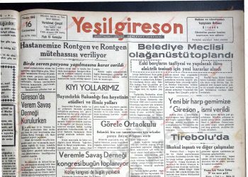 16 Nisan 1949 – Sayı 1080