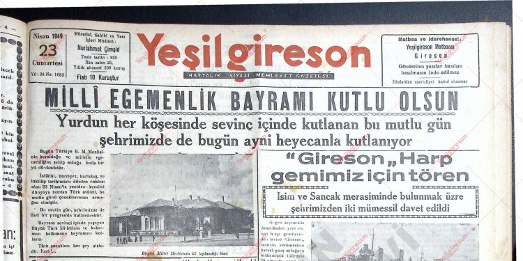23 Nisan 1949 – Sayı 1083