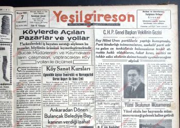 7 Mayıs 1949 – Sayı 1085