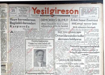 25 Haziran 1949 – Sayı 1092
