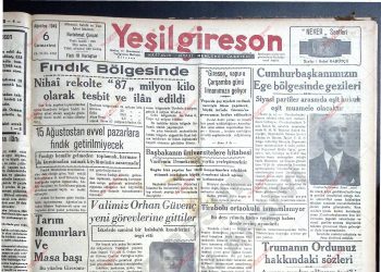 6 Ağustos 1949 – Sayı 1097