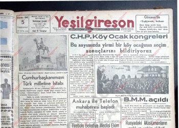 5 Kasım 1949 – Sayı 1110
