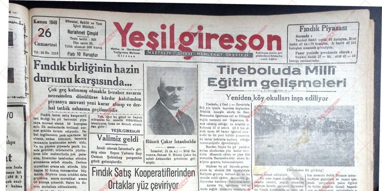 26 Kasım 1949 – Sayı 1113
