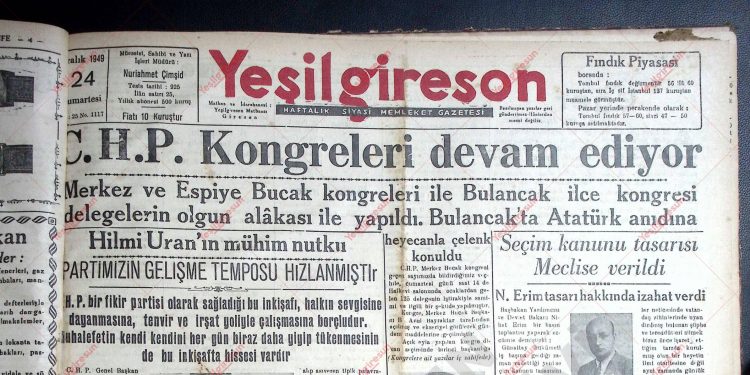 24 Aralık 1949 – Sayı 1117