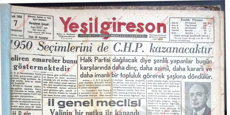 7 Ocak 1950 – Sayı 1119