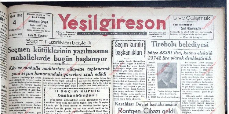 4 Mart 1950 – Sayı 1127