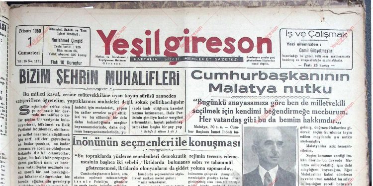 1 Nisan 1950 – Sayı 1131