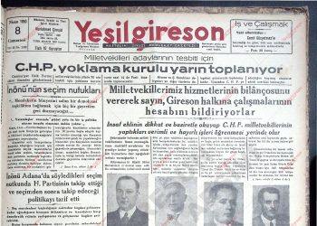 8 Nisan 1950 – Sayı 1132