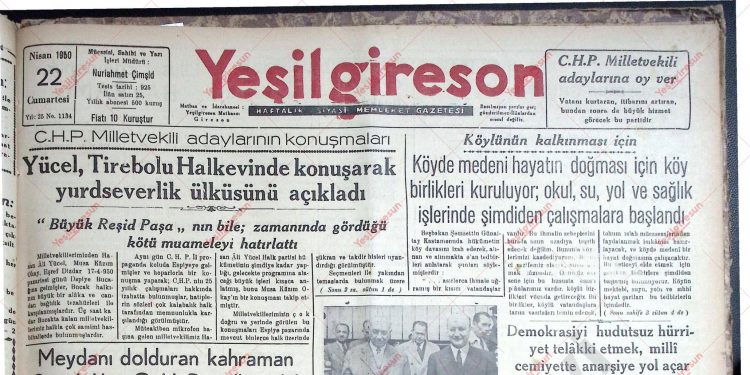 22 Nisan 1950 – Sayı 1134