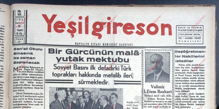 22 Aralık 1945 – Sayı 909